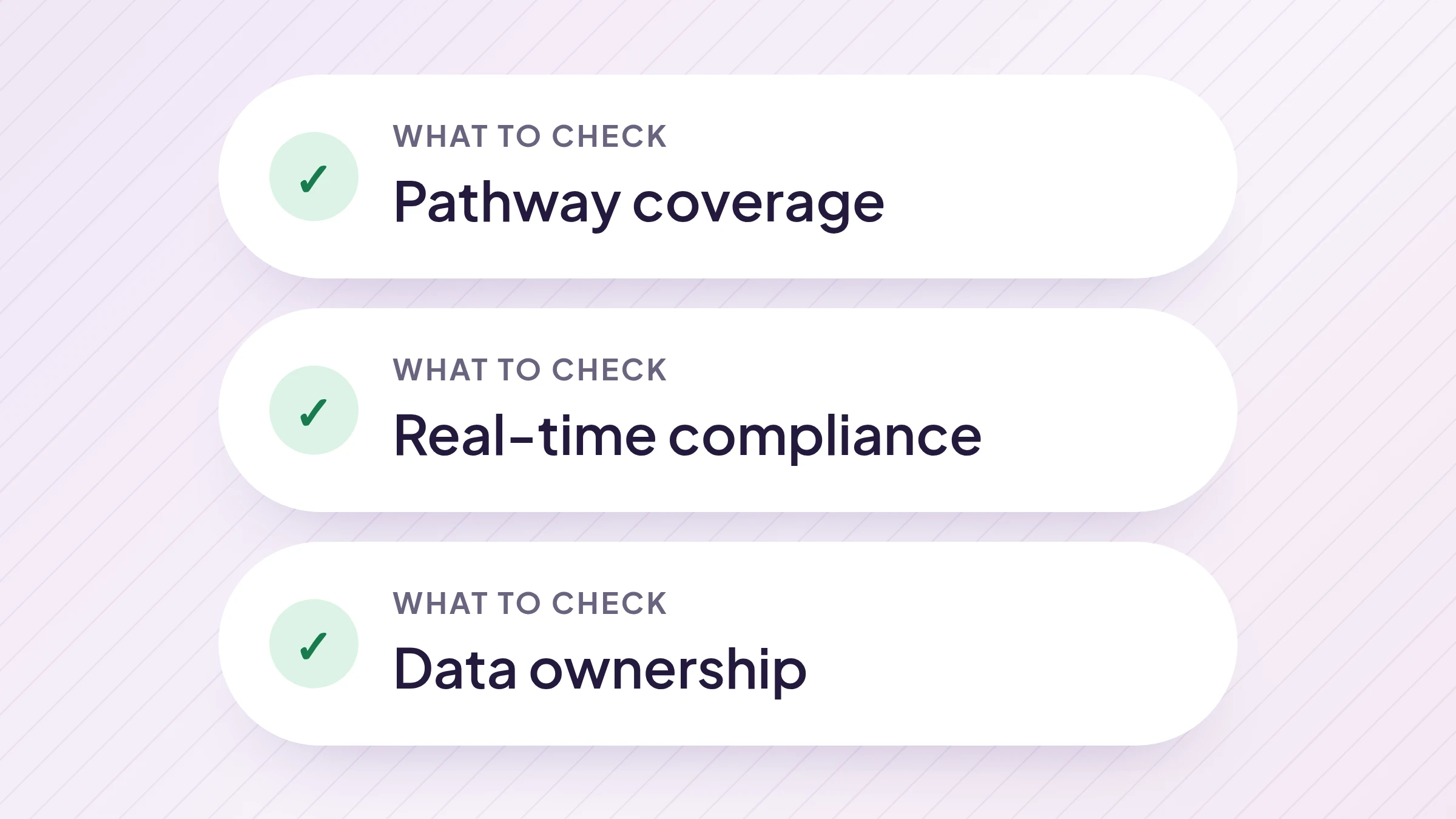 Three things to check in a fieldwork tracker: pathway coverage, real-time compliance and data ownership